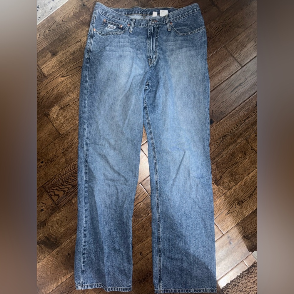 Cinch Men's Relaxed Fit White Label Medium Stone MB92834003 Western Jeans 38x36 - Picture 3 of 5
